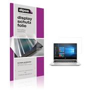 dipos I 2x Protector de pantalla compatible con HP ProBook x360 435 G7 pelicula protectora claro