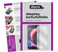 dipos I 2X Protector de Pantalla Compatible con HTC One X10 pelicula Protectora Claro