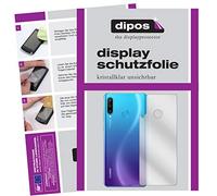 dipos I 2X Protector de Pantalla Compatible con Huawei P30 Lite Trasero pelicula Protectora Claro