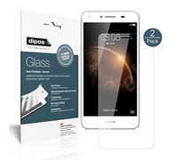 dipos I 2X Protector de Pantalla Compatible con Huawei Y6 II Compact Vidrio Flexible Cristal Proteccion 9H