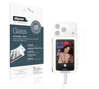 dipos I 2x Protector de Pantalla compatible con Insta360 Snap Selfie-Screen Vidrio Flexible Cristal Proteccion 9H