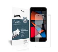 dipos I 2X Protector de Pantalla Compatible con Intex Indie 6 Vidrio Flexible Cristal Proteccion 9H