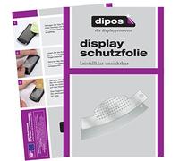 dipos I 2X Protector de Pantalla Compatible con Jura C55 Bandeja Compatible con Tazas pelicula Protectora Claro