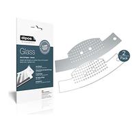 dipos I 2X Protector de Pantalla Compatible con Jura C60 Bandeja Compatible con Tazas Vidrio Flexible Cristal Proteccion 9H