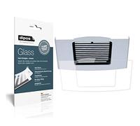 dipos I 2X Protector de Pantalla Compatible con Jura F Series F9 Bandeja de Goteo Vidrio Flexible Cristal Proteccion 9H