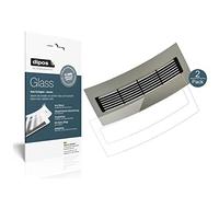 dipos I 2X Protector de Pantalla Compatible con Jura J6 Bandeja Compatible con Tazas Vidrio Flexible Cristal Proteccion 9H