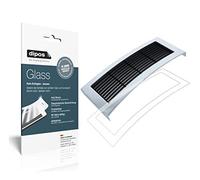 dipos I 2X Protector de Pantalla Compatible con Jura X9 Bandeja de Goteo Vidrio Flexible Cristal Proteccion 9H