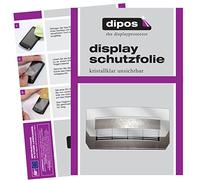 dipos I 2X Protector de Pantalla Compatible con Jura Z-Serie Z5 Z7 Z9 Rejilla de desagüe + Display pelicula Protectora Claro