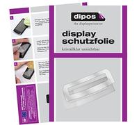 dipos I 2X Protector de Pantalla Compatible con Jura Z7 Rejilla de desagüe pelicula Protectora Claro