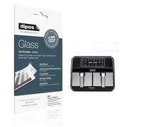 dipos I 2x Protector de Pantalla compatible con Kenwood kHealthy Fry Twin Vidrio Flexible Cristal Proteccion 9H