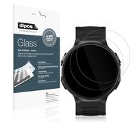 dipos I 2x Protector de Pantalla compatible con Kiprun GPS 500 Coros Vidrio Flexible Cristal Proteccion 9H