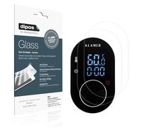dipos I 2x Protector de Pantalla compatible con Klamer Sous Vide Stick Vidrio Flexible Cristal Proteccion 9H