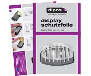 dipos I 2X Protector de Pantalla Compatible con Krups EA 8108 Bandeja Compatible con Tazas pelicula Protectora Claro