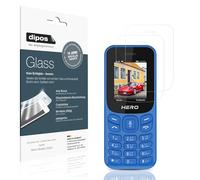 dipos I 2x Protector de Pantalla compatible con Lava Hero Shakti 2025 Vidrio Flexible Cristal Proteccion 9H