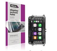 dipos I 2x Protector de pantalla compatible con Ledio XTVW72C Radio pelicula protectora claro