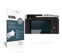 dipos I 2X Protector de Pantalla Compatible con Leica D-Lux 7 Vidrio Flexible Cristal Proteccion 9H