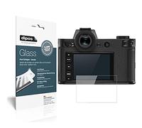 dipos I 2X Protector de Pantalla Compatible con Leica SL2-S Vidrio Flexible Cristal Proteccion 9H