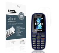 dipos I 2x Protector de Pantalla compatible con Logicom Posh 402 Vidrio Flexible Cristal Proteccion 9H