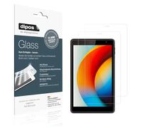 dipos I 2x Protector de Pantalla compatible con Logicom Tab 80 8 Zoll Vidrio Flexible Cristal Proteccion 9H