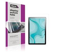 dipos I 2x Protector de pantalla compatible con Logicom Tab Fold 10 pelicula protectora claro
