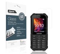 dipos I 2x Protector de Pantalla compatible con Logicom Xtrem 40 Vidrio Flexible Cristal Proteccion 9H