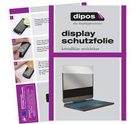 dipos I 2X Protector de Pantalla Compatible con Medion Erazer Deputy P10 pelicula Protectora Claro