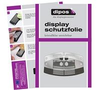 dipos I 2X Protector de Pantalla Compatible con Melitta Caffeo Barista F731 Bandeja de Goteo pelicula Protectora Claro