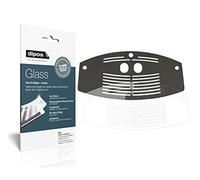 dipos I 2X Protector de Pantalla Compatible con Melitta Caffeo Barista F750 Bandeja de Goteo Vidrio Flexible Cristal Proteccion 9H