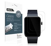dipos I 2X Protector de Pantalla Compatible con Mibro Watch T1 Vidrio Flexible Cristal Proteccion 9H