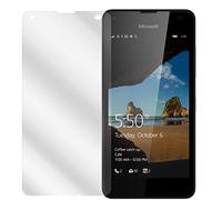 dipos I 2X Protector de Pantalla Compatible con Microsoft Lumia 550 pelicula Protectora Claro