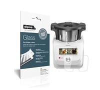 dipos I 2X Protector de Pantalla Compatible con Monsieur Cuisine Connect Vidrio Flexible Cristal Proteccion 9H