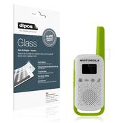 dipos I 2x Protector de Pantalla compatible con Motorola Talkabout T42 PMR Vidrio Flexible Cristal Proteccion 9H