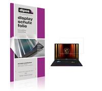 dipos I 2x Protector de pantalla compatible con MSI Raider 18HX Ai 2025 pelicula protectora claro