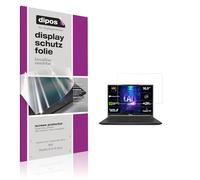 dipos I 2x Protector de pantalla compatible con MSI Stealth A16 AI plus pelicula protectora claro