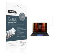 dipos I 2x Protector de Pantalla compatible con MSI Titan 18HX AI 2025 Vidrio Flexible Cristal Proteccion 9H