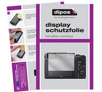 dipos I 2X Protector de Pantalla Compatible con Nikon Coolpix A1000 pelicula Protectora Claro