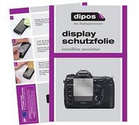 dipos I 2X Protector de Pantalla Compatible con Nikon D200 pelicula Protectora Claro