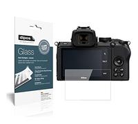 dipos I 2X Protector de Pantalla Compatible con Nikon Z 50 Vidrio Flexible Cristal Proteccion 9H