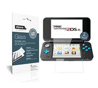 dipos I 2X Protector de Pantalla Compatible con Nintendo 2DS XL Vidrio Flexible Cristal Proteccion 9H (1x Delantera & 1x Trasera)