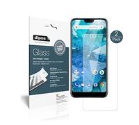 dipos I 2X Protector de Pantalla Compatible con Nokia 7.1 Vidrio Flexible Cristal Proteccion 9H