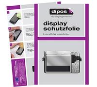 dipos I 2X Protector de Pantalla Compatible con Panasonic Lumix DC-GX880 pelicula Protectora Claro
