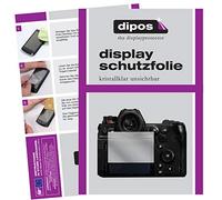 dipos I 2X Protector de Pantalla Compatible con Panasonic Lumix DC-S1H pelicula Protectora Claro