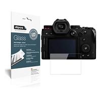 dipos I 2X Protector de Pantalla Compatible con Panasonic Lumix DC-S5 Vidrio Flexible Cristal Proteccion 9H