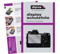 dipos I 2X Protector de Pantalla Compatible con Panasonic Lumix S1R pelicula Protectora Claro