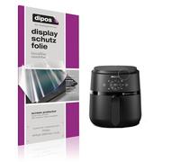 dipos I 2x Protector de pantalla compatible con Philips Airfryer 2000 Gen 2 4.2L pelicula protectora claro
