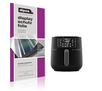 dipos I 2x Protector de pantalla compatible con Philips Airfryer 5000 Series XXL pelicula protectora claro