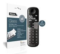 dipos I 2X Protector de Pantalla Compatible con Philips XL495 Vidrio Flexible Cristal Proteccion 9H