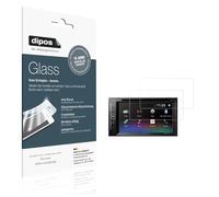 dipos I 2x Protector de Pantalla compatible con Pioneer DMH-A240DAB Vidrio Flexible Cristal Proteccion 9H