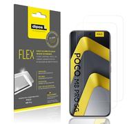 dipos I 2x Protector de Pantalla compatible con POCO M8 Pro - cobertura 100% para pantalla I 3D Full Cover láminas protectoras