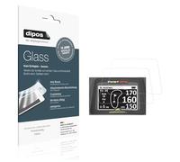 dipos I 2x Protector de Pantalla compatible con PowaKaddy FW5s Vidrio Flexible Cristal Proteccion 9H